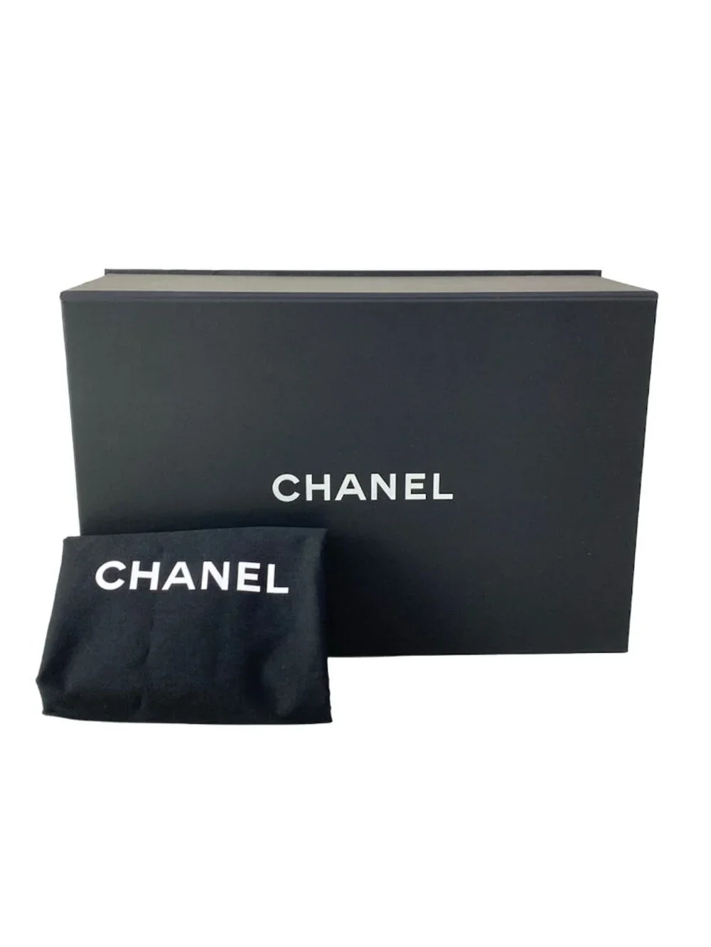 Chanel Shoulder Bag Top Handle Mini Flap Bagmatelasse Black Matte Gold 2-Way